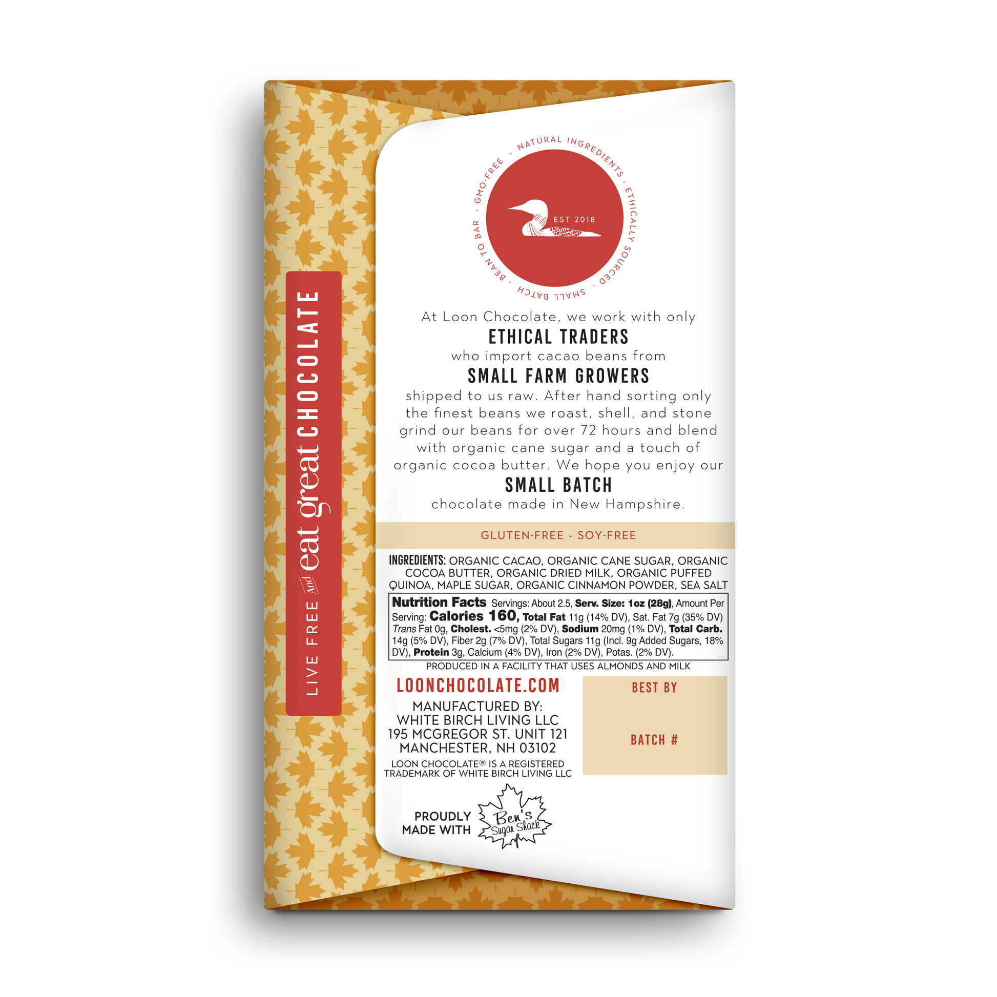 Milk Chocolate Maple Crunch
