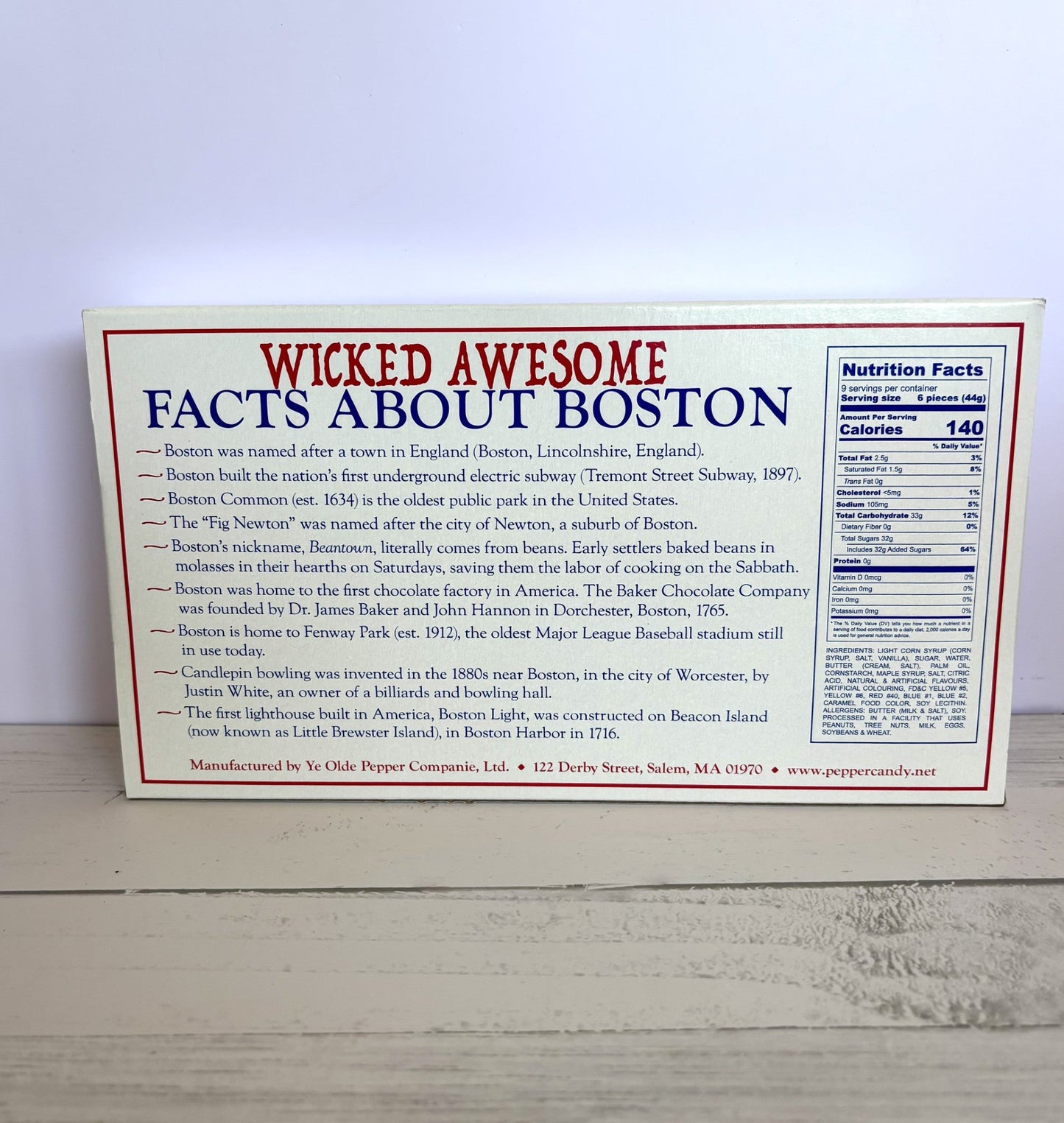 Wicked Awesome 14 Ounce Salt Water Taffy