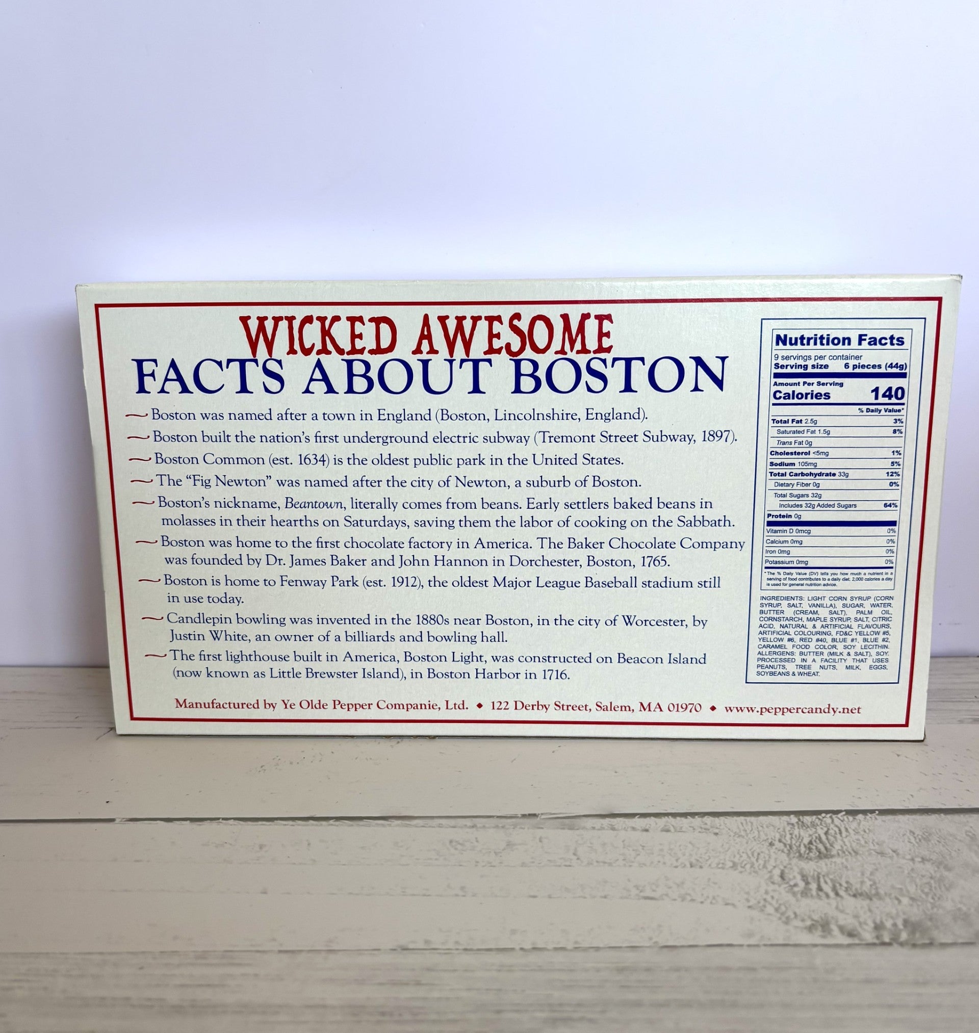 Wicked Awesome 14 Ounce Salt Water Taffy