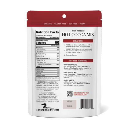 Loon Chocolate Hot Chocolate Mix